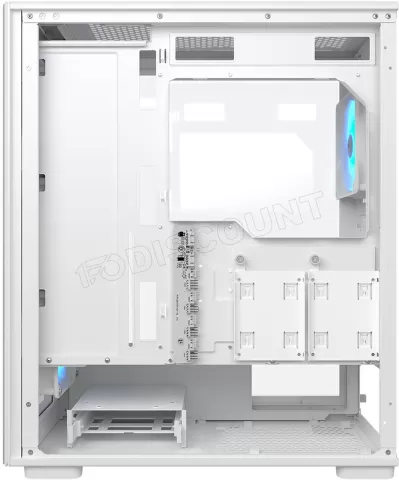 Photo de Boitier Moyen Tour ATX Cougar MX220 RGB avec panneau vitré (Blanc)