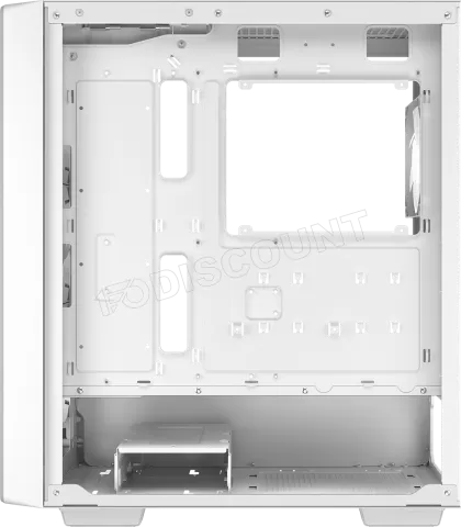 Photo de Boitier Moyen Tour ATX DeepCool CC560 Mesh V2 RGB avec panneau vitré (Blanc)