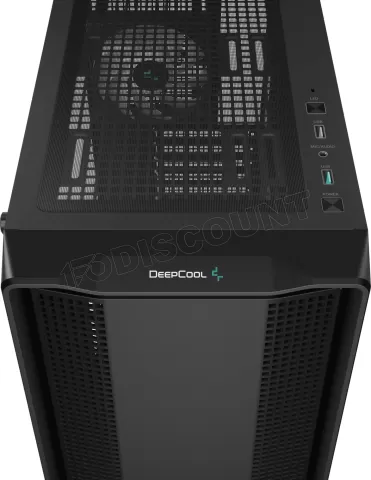 Photo de Boitier Moyen Tour ATX DeepCool CC560 V2 avec panneau vitré (Noir)