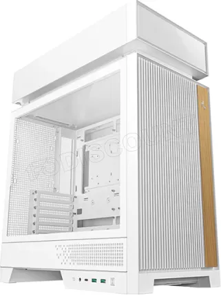 Photo de Boitier Moyen Tour ATX DeepCool CL660 RGB avec panneau vitré (Blanc)