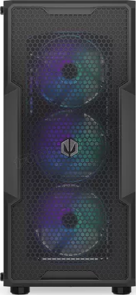 Photo de Boitier Moyen Tour ATX Endorfy Regnum 400 RGB avec panneau vitré (Noir)