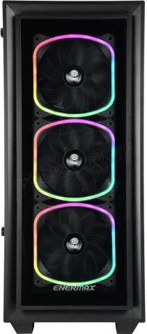 Photo de Boitier Moyen Tour ATX Enermax StarryFort SF30 RGB avec panneaux vitrés (Noir)