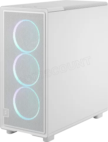 Photo de Boitier Moyen Tour ATX Fractal Design Epoch RGB avec panneau vitré (Blanc)