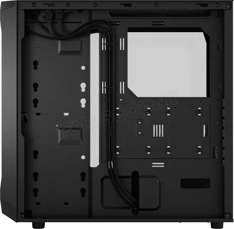 Photo de Boitier Moyen Tour ATX Fractal Design Focus 2 avec panneau vitré (Noir)