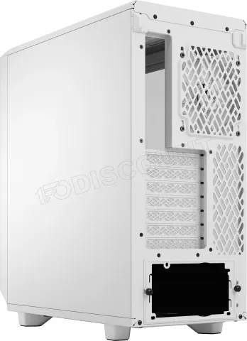 Photo de Boitier Moyen Tour ATX Fractal Design Meshify 2 Compact Lite avec panneau vitré (Blanc/Noir)