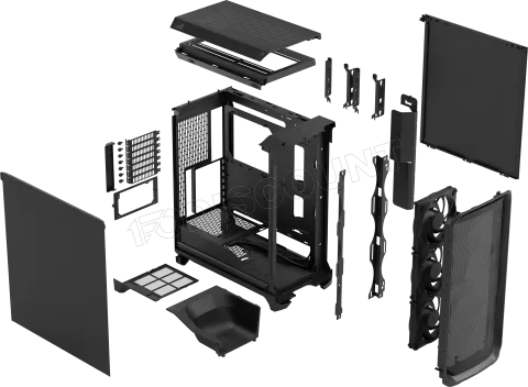 Photo de Boitier Moyen Tour ATX Fractal Design Meshify 3 (Noir)