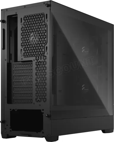 Photo de Boitier Moyen Tour ATX Fractal Design Pop Silent avec panneau vitré (Noir)