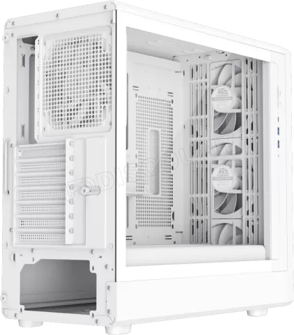 Photo de Boitier Moyen Tour ATX Gamemax Claw 460 RGB avec panneau vitré (Blanc)