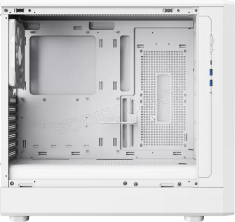 Photo de Boitier Moyen Tour ATX Gamemax Claw 460 Wood avec panneau vitré (Blanc)