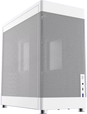 Photo de Boitier Moyen Tour ATX Gamemax  Mesh Box Pro  (Blanc)