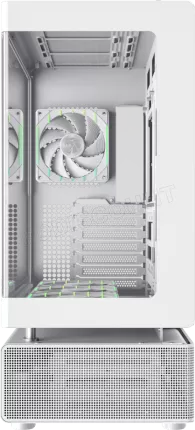 Photo de Boitier Moyen Tour ATX Gamemax N90 RGB avec panneaux vitrés (Blanc)