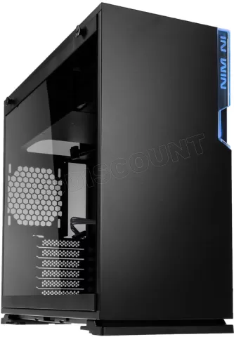 Photo de Boitier Moyen Tour ATX InWin 101C avec panneau vitré (Noir)