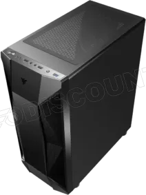 Photo de Boitier Moyen Tour ATX iTek Rock Evo RGB avec panneau vitré (Noir)