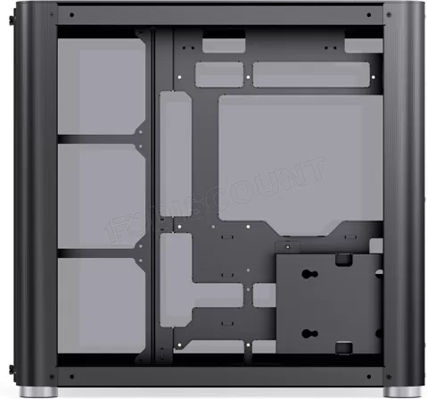 Photo de Boitier Moyen Tour ATX Jonsbo TK-2 2.0 avec panneaux vitrés (Noir)