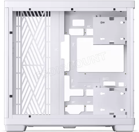 Photo de Boitier Moyen Tour ATX Jonsbo TK-4 RGB avec panneaux vitrés (Blanc)