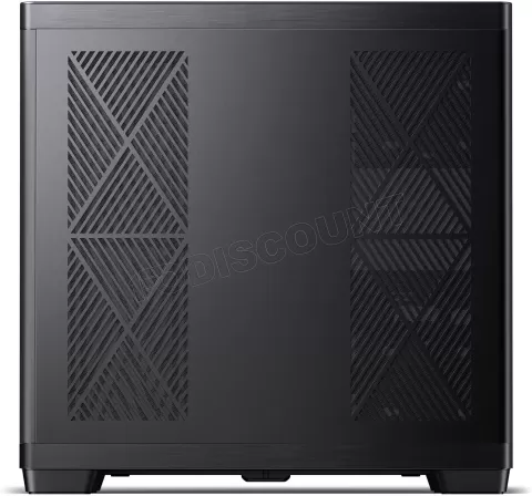 Photo de Boitier Moyen Tour ATX Jonsbo TK-4 RGB avec panneaux vitrés (Noir)