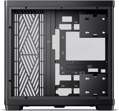 Photo de Boitier Moyen Tour ATX Jonsbo TK-4 RGB avec panneaux vitrés (Noir)