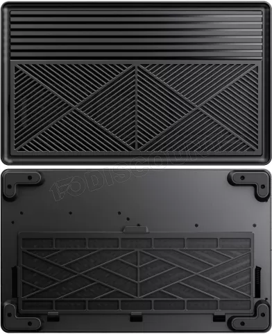 Photo de Boitier Moyen Tour ATX Jonsbo TK-4 RGB avec panneaux vitrés (Noir)