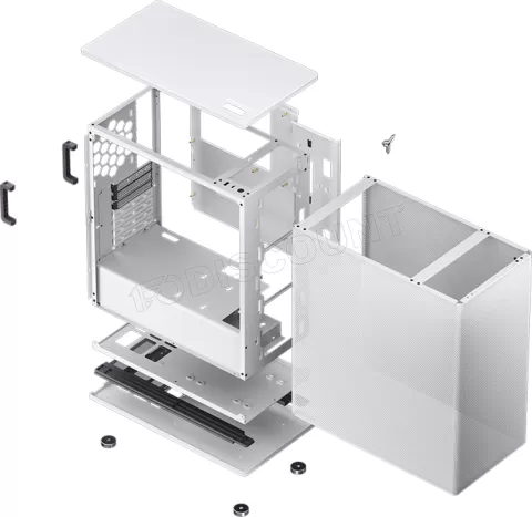 Photo de Boitier Moyen Tour ATX Jonsbo VR4 (Blanc)