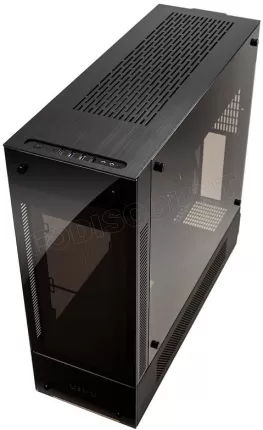Photo de Boitier Moyen Tour ATX Lian-Li PC-O12 WX avec panneau vitré (Noir)