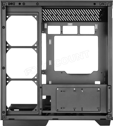 Photo de Boitier Moyen Tour ATX Mars Gaming MC-3GF RGB avec panneaux vitrés (Noir)