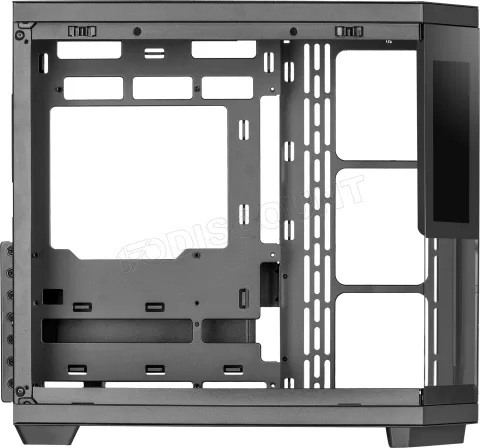 Photo de Boitier Moyen Tour ATX Mars Gaming MC-3T Core LCD avec panneaux vitrés (Noir)