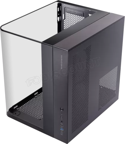 Photo de Boitier Moyen Tour ATX Mars Gaming MC-InfiniOLite avec panneaux vitrés (Noir)