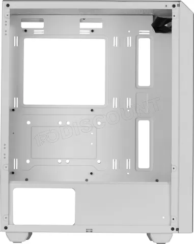Photo de Boitier Moyen Tour ATX Mars Gaming MC-Mag RGB avec panneau vitré (Blanc)