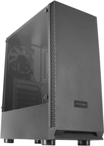 Photo de Boitier Moyen Tour ATX Mars Gaming MC-MCN2 avec panneau vitré (Noir)