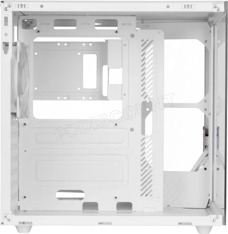 Photo de Boitier Moyen Tour ATX Mars Gaming MCV-One avec panneaux vitrés (Blanc)