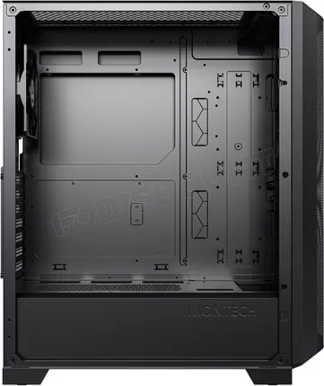 Photo de Boitier Moyen Tour ATX Montech Sky One Lite RGB avec panneau vitré (Noir)