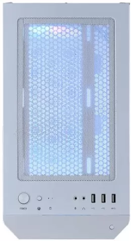 Photo de Boitier Moyen Tour ATX MSI Mag Forge M100R RGB avec panneau vitré (Blanc)