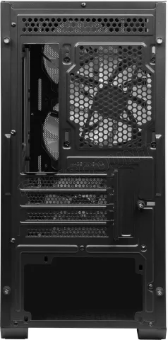 Photo de Boitier Moyen Tour ATX MSI Mag Forge M100R RGB avec panneau vitré (Noir)