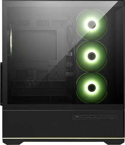 Photo de Boitier Moyen Tour ATX MSI Mag Pano 110R Project Zero RGB avec panneaux vitrés (Noir)