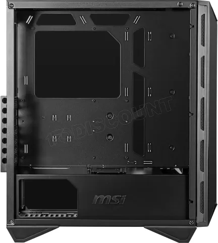 Photo de Boitier Moyen Tour ATX MSI Mag Vampiric 100R RGB avec panneaux vitrés (Noir)