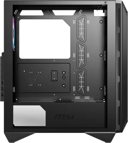 Photo de Boitier Moyen Tour ATX MSI MPG Gungnir 111R RGB avec panneaux vitrés (Noir)