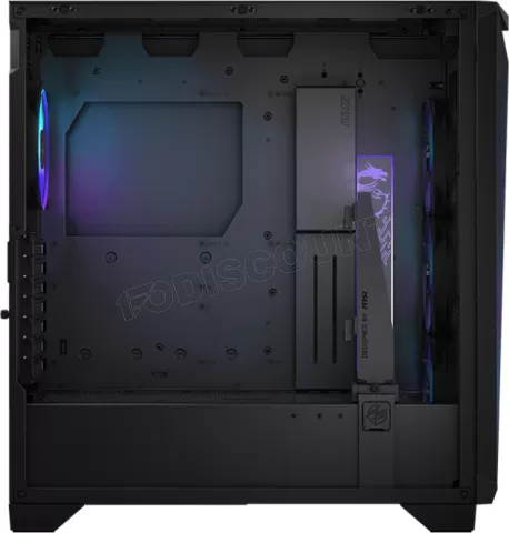 Photo de Boitier Moyen Tour ATX MSI MPG Gungnir 300R Airflow RGB avec panneaux vitrés (Noir)