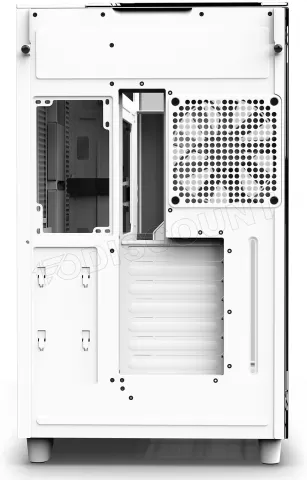 Photo de Boitier Moyen Tour ATX NZXT H9 Elite RGB avec panneaux vitrés (Blanc)