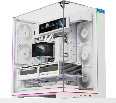 Photo de Boitier Moyen Tour ATX Thermalright A70 Vision RGB avec panneaux vitrés (Blanc)
