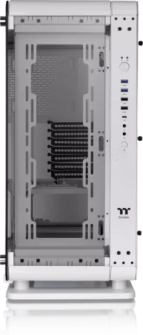 Photo de Boitier Moyen Tour ATX Thermaltake Core P6 TG avec panneaux vitrés (Blanc)