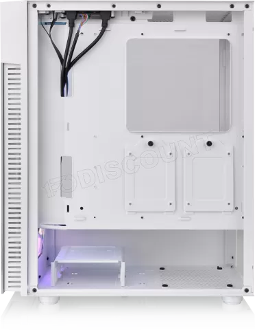 Photo de Boitier Moyen Tour ATX Thermaltake View 200 TG RGB avec panneau vitré (Blanc)