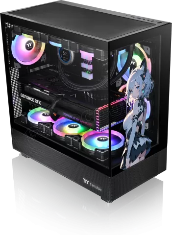 Photo de Boitier Moyen Tour ATX Thermaltake View 270 SP Edition RGB avec panneau vitré (Noir)