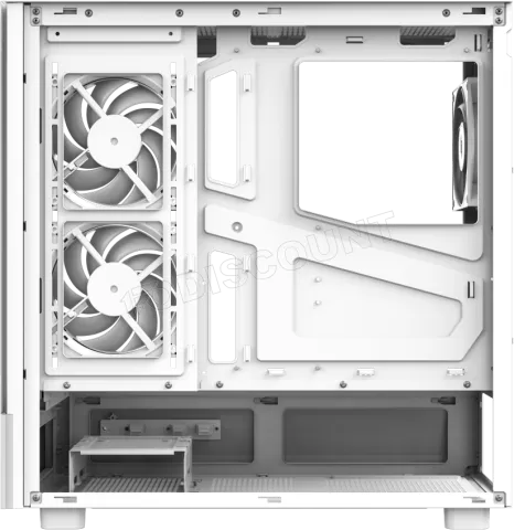 Photo de Boitier Moyen Tour ATX Xeron Nex C51 RGB avec panneaux vitrés (Blanc)