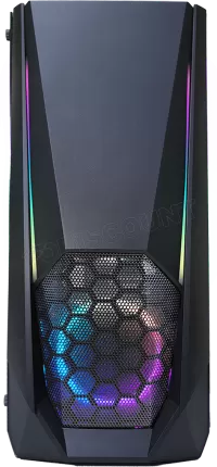 Photo de Boitier Moyen Tour ATX Xilence Performance C Xilent Blast XG141 RGB avec panneau vitré (Noir)