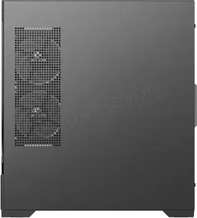 Photo de Boitier Moyen Tour ATX XYZ Aurorax 100 Pro RGB avec panneau vitré (Noir)