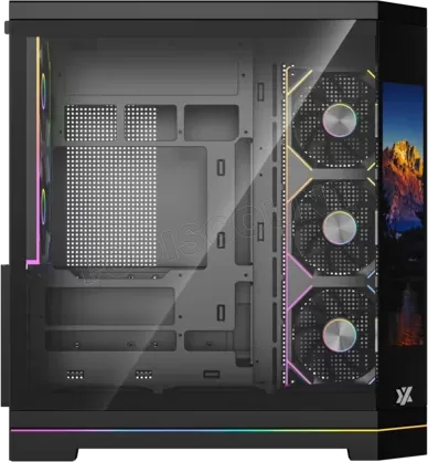 Photo de Boitier Moyen Tour ATX XYZ Neutron X Pro RGB avec panneaux vitrés (Noir)