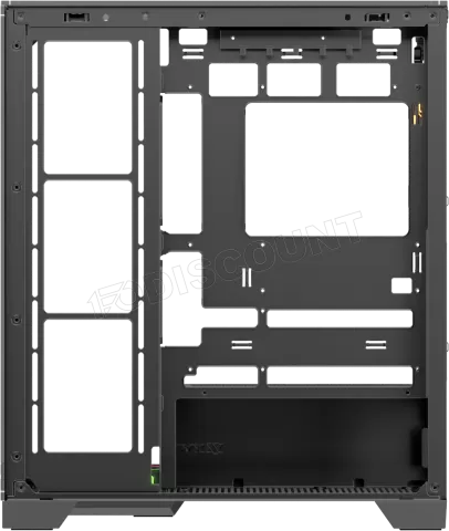 Photo de Boitier Moyen Tour ATX XYZ Trifecta RGB avec panneaux vitrés (Noir)