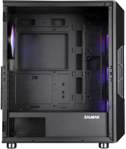 Photo de Boitier Moyen Tour ATX Zalman I3 Neo RGB avec panneau vitré (Noir)