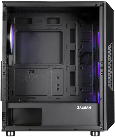 Photo de Boitier Moyen Tour ATX Zalman I3 Neo V2 ARGB avec panneau vitré (Noir)