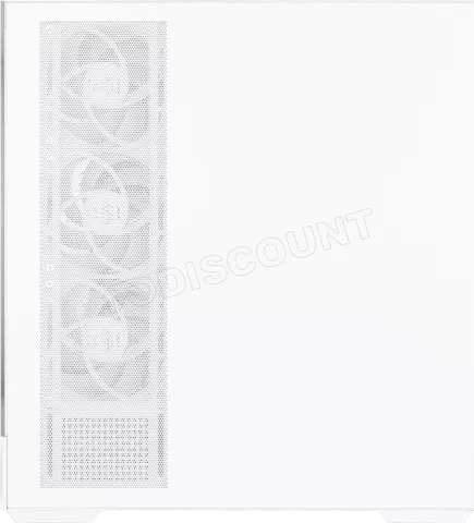 Photo de Boitier Moyen Tour ATX Zalman P40 DS RGB avec panneaux vitrés (Blanc)
